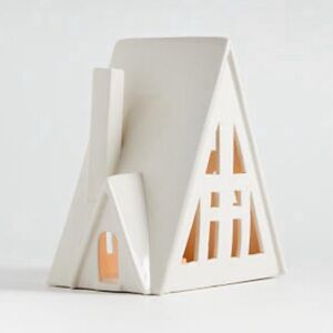 Crate&Barrel Large White Holiday
Alpine A-Frame House